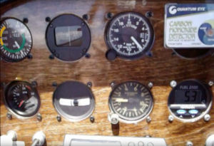 flying a KR2 with a corvair spyder engine